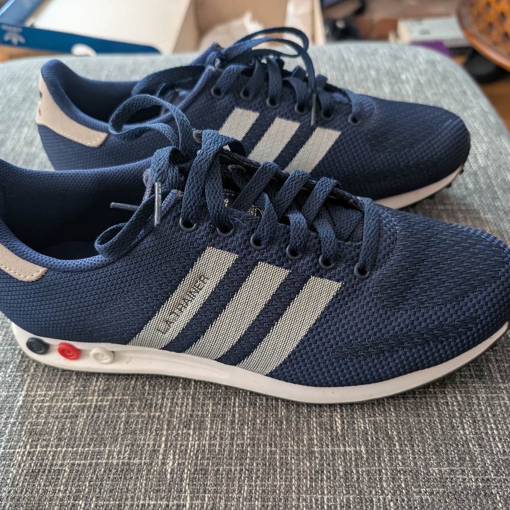 Adidas Men's Navy Blue Sneakers